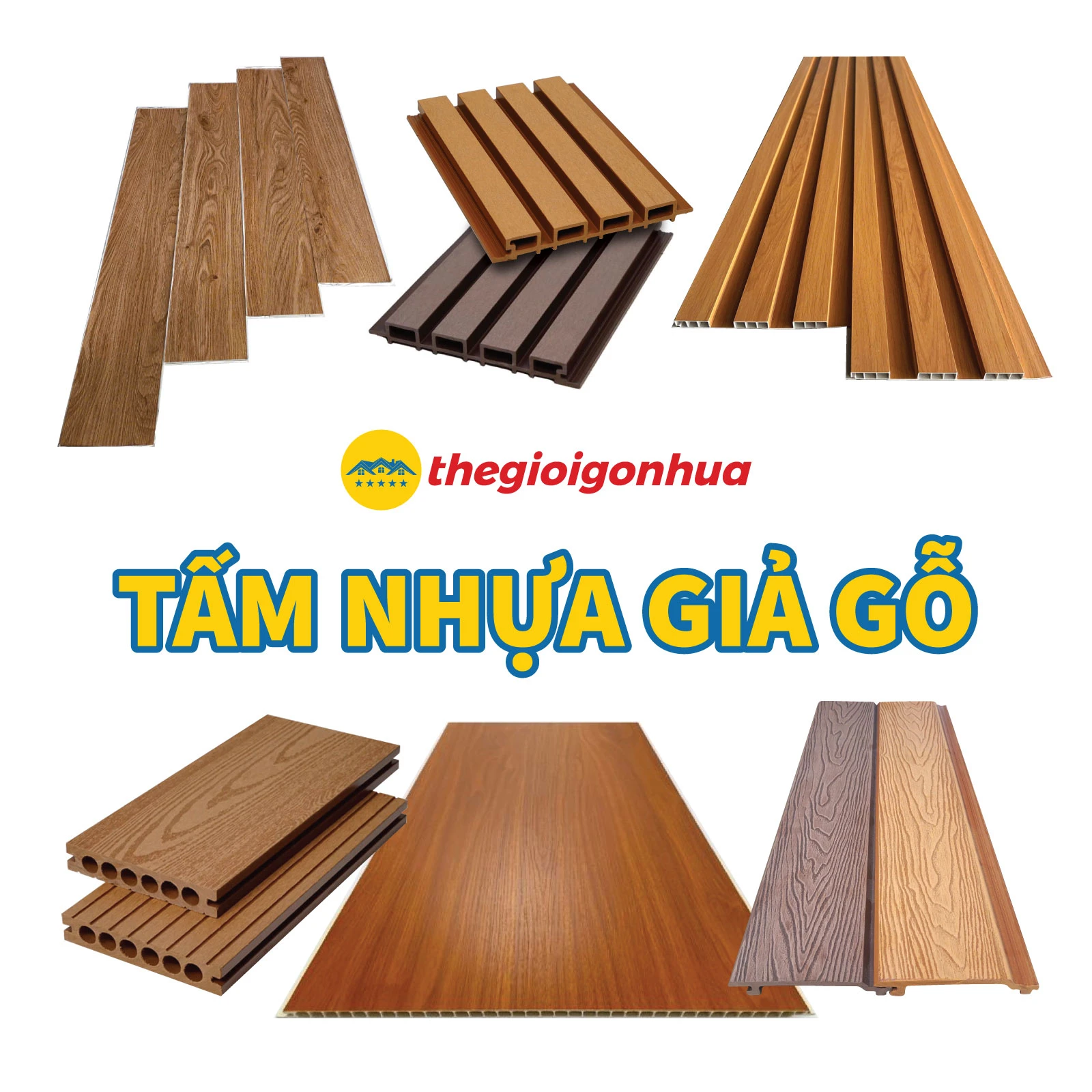 Kích Thước, Mẫu Mã, Màu Sắc Và Độ Dày Tấm Nhựa Giả Gỗ